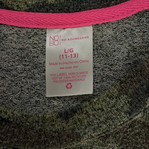 NOBO Camo Front Tie Shirt - Picture 2 of 2